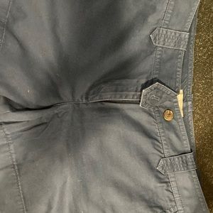 Ann Taylor signature fit navy shorts 14